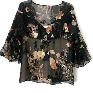 3.1 Phillip Lim silk floral blouse